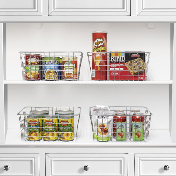 Kitchen storage hot sale baskets